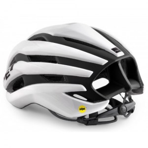 ΚΡΑΝΟΣ MET Trenta MIPS White Black/Matt Glossy DRIMALASBIKES